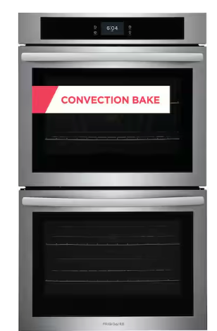 Frigidaire Stainless Steel Electric 30 Inch Single Wall Oven with Fan Convection FCWD3027AS - Open Box