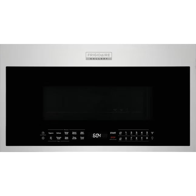Frigidaire Gallery 1.9-cu ft Air Fry Over-the-Range Convection Microwave with Sensor Cooking in Fingerprint Resistant Stainless Steel GMOS1968AF - New in Box