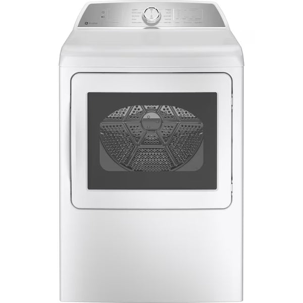 GE Profile™ ENERGY STAR® 7.4 cu. ft. Capacity aluminized alloy drum Gas Dryer with Sanitize Cycle and Sensor Dry GE9922 - PTD60GBSRWS - New In Box