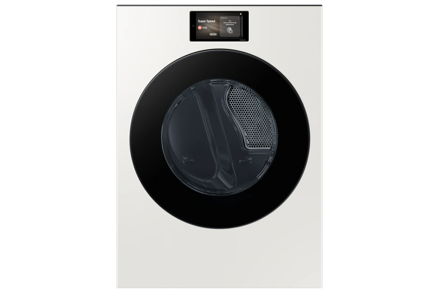 Samsung Bespoke AI Laundry Electric Dryer in Ivory DV90F53AEYA3 - Scratch & Dent (Moderate)