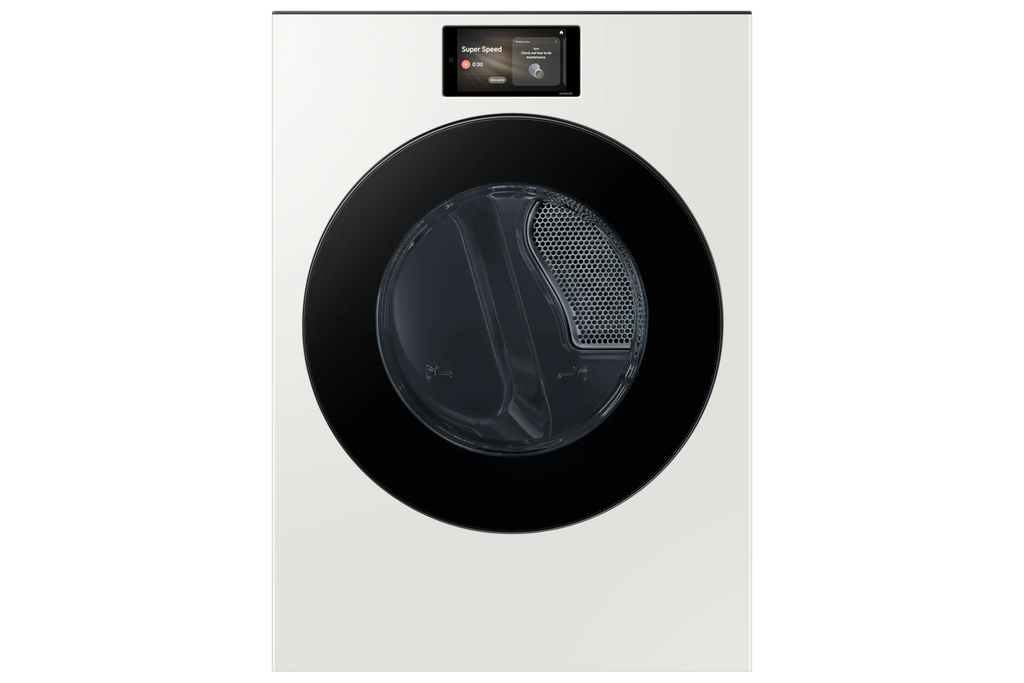 Pictures of Samsung Bespoke AI Laundry Electric Dryer in Ivory 22133SD197 - DV90F53AEYA3 - Scratch & Dent (Moderate) - Neu Appliance Outlet - Discount Appliance Outlet in Austin, Tx