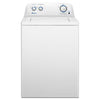 Pictures of Amana Top Load 3.5 Cu. Ft. Washer with Dual Action Agitator, Porcelain Tub, and Late Lid Lock 22136SD360 - NTW4516FW - Scratch & Dent (Moderate) - Neu Appliance Outlet - Discount Appliance Outlet in Austin, Tx