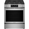 Pictures of Frigidaire Gallery 5 burners 5.1-cu ft Air Fry Convection Oven Freestanding Natural Gas Range in Stainless Steel 20531SD518- GCFG3059BF - Scratch & Dent (Minor) - Neu Appliance Outlet - Discount Appliance Outlet in Austin, Tx