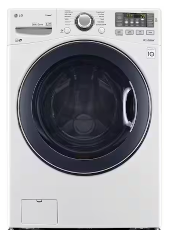 Pictures of LG TurboWash 4.3 Cu. Ft. 12-Cycle High-Efficiency Steam Front-Loading Washer WM3570HWA - Scratch & Dent (Moderate) and LG 7.4 cu. ft. ENERGY STAR Electric Vented Dryer with Sensor Dry and SmartThinQ Technology 15036 - DLE3400W - Scratch & Dent (Minor) - Neu Appliance Outlet - Discount Appliance Outlet in Austin, Tx