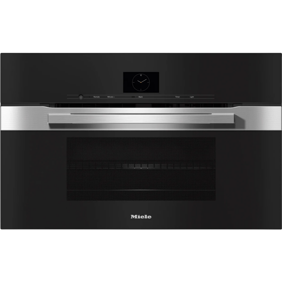 Miele 30 Inch Single Speed Smart Electric Wall Oven with 1.84 cu. ft. Oven Capacity, M-Touch S Display, Motion React, Roast Probe, and Automatic Programs H7670BM - New in Box