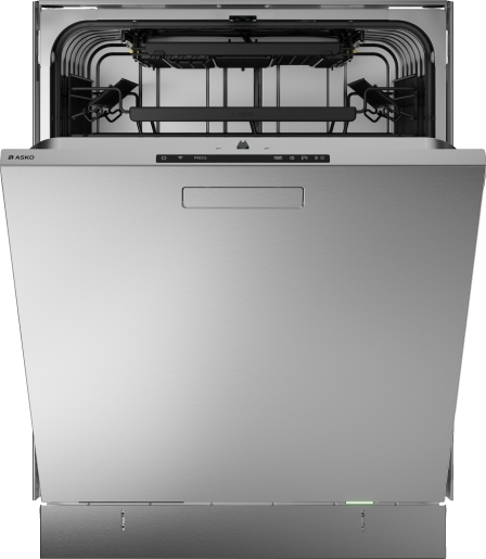 Asko 40 Series 24" Stainless Steel Dishwasher with Pocket Handle and 9 Spray Wash System 11113100 - DBI564ISSOF - Scratch & Dent (Minor)