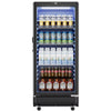 Pictures of Euhomy 21.3 in. Single Zone 220-Cans Freestanding/Built-in Beverage Refrigerator Cooler in Black with LED Light, See-Thru Door 251312SD1026 - CDR002-6 - Scratch & Dent (Minor) - Neu Appliance Outlet - Discount Appliance Outlet in Austin, Tx