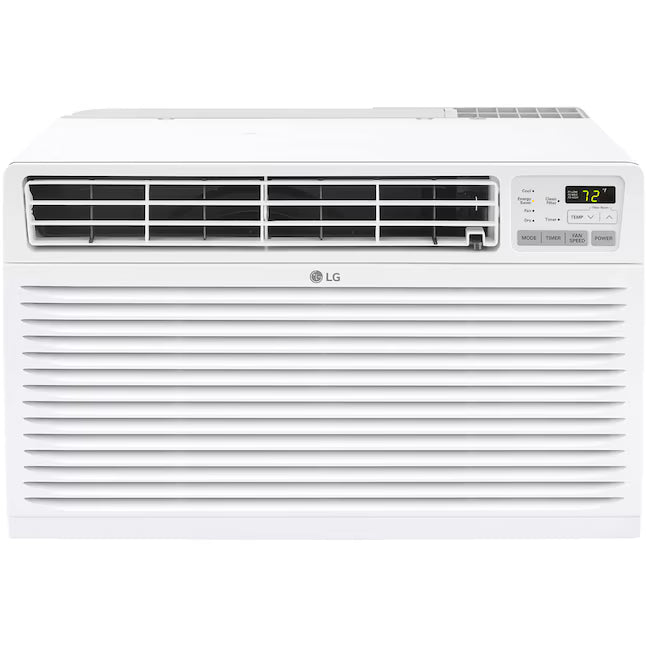 LG 14,000 BTU 230V Through-the-Wall Air Conditioner Unit Cools 700 Sq. Ft. with Dehumidifier in White LT1430CNR - Open Box