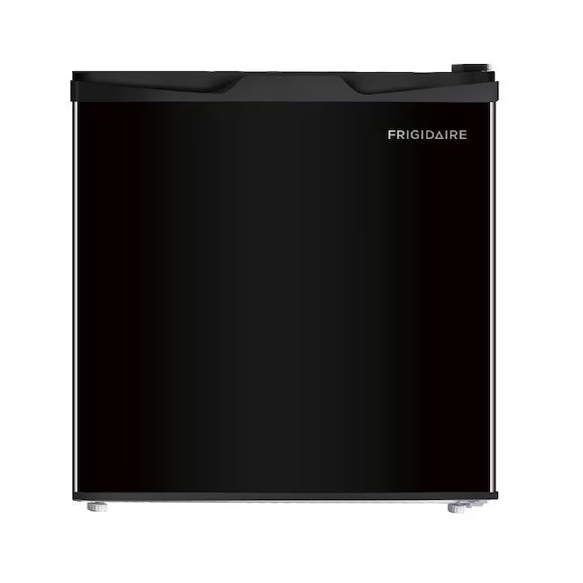 Frigidaire 1.6 cu. ft. 19-in Freestanding Indoor Beverage Refrigerator in Black EFR100-BLACK - Scratch & Dent (Minor)
