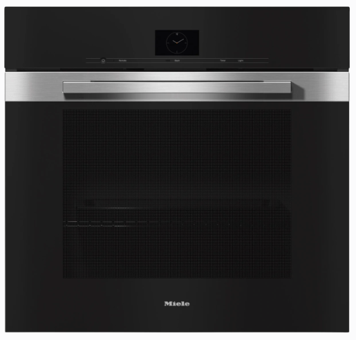 Miele 30 Inch Single Convection Smart Electric Wall Oven with 4.59 cu. ft. Oven Capacity, M-Touch S Display + Motion React, Miele@Home, Moisture Plus, and Taste Control H7680BP - New in Box