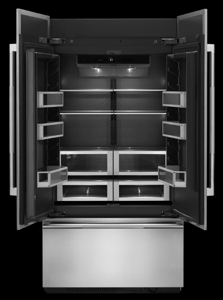 Jennair 42" Panel-Ready Built-In French Door Refrigerator JF42NXFXDE - Open Box