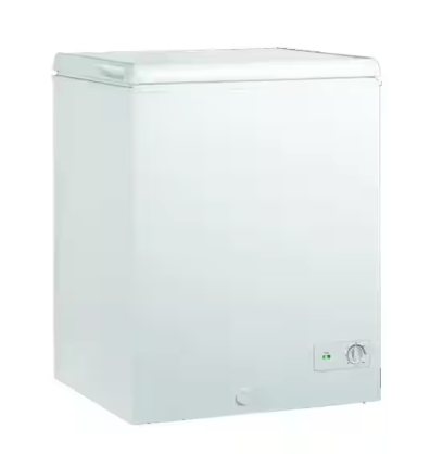 Pictures of Vissani 4.9 cu. ft. Manual Defrost Chest Freezer with LED Light Type in White Garage Ready 251312SD983 - DCM5QWWW - Open Box - Neu Appliance Outlet - Discount Appliance Outlet in Austin, Tx