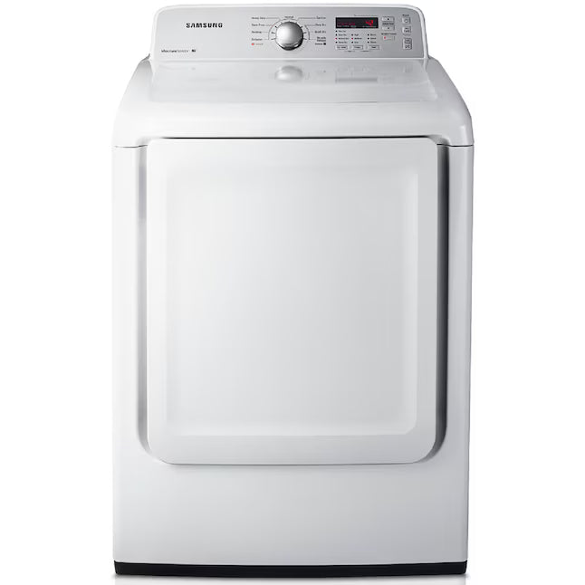 Samsung 7.2-cu ft Electric Dryer in White DV400EWHDWR - Certified Refurbished