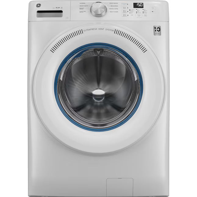 GE® ENERGY STAR® 4.6 cu. ft. Capacity Smart Front Load Washer with UltraFresh Vent System with OdorBlock™ GFW350SSYWW - Open Box