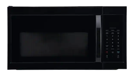 Vissani 1.7 cu. ft. 1000-Watt Over the Range Microwave in Black HVO170B - Open Box
