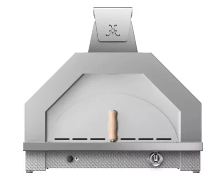 Hestan 33 Inch Campania Outdoor Pizza Oven with 449 sq. in. Cooking Area, 19,000 BTUs, Ceramic Decking, Performance Burner, Safety Valve, Spark-Ignition System AGPO33NG - Open Box