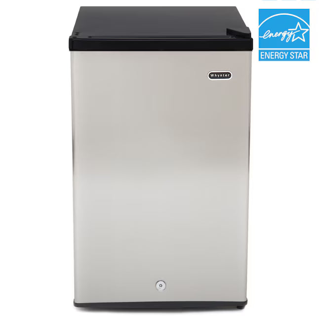 Whynter 3.0-cu ft Upright Freezer in Stainless Steel, ENERGY STAR Certified CUF-301SS - Scratch & Dent (Minor)