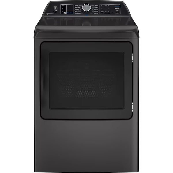 GE Profile™ ENERGY STAR® 7.4 cu. ft. Capacity Smart aluminized alloy drum Electric Dryer with Sanitize Cycle and Sensor Dry GE9919 - PTD70EBPTDG - New In Box