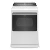 Whirlpool Top Load 4.7 Cu. Ft. Washer with 2-in-1 Removable Agitator in White WTW5057LW - Open Box and Whirlpool 7.4 cu. ft. White Electric Dryer with Steam and Advanced Moisture Sensing Technology, ENERGY STAR 16263 - WED8127LW - Scratch & Dent (Minor)
