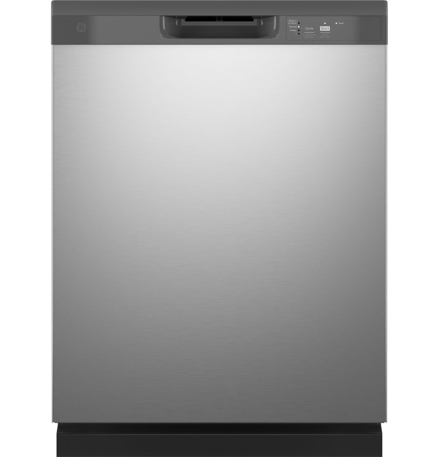 GE 24 in. Built-In Tall Tub ENERGY STAR Front Control Stainless Steel Dishwasher with 60 dBA GDF460PSTSS - Scratch & Dent (Minor)