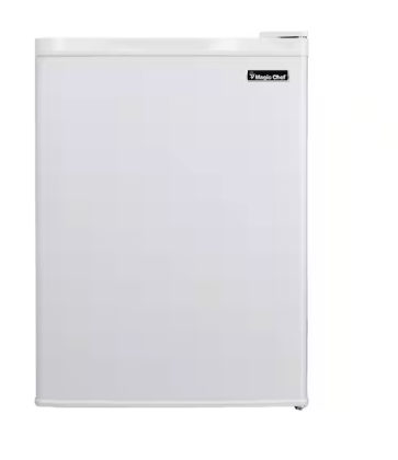 Magic Chef 2.6 cu. ft. Mini Fridge in White without Freezer in White 251310SD897 - HMAR265WE - New in Box