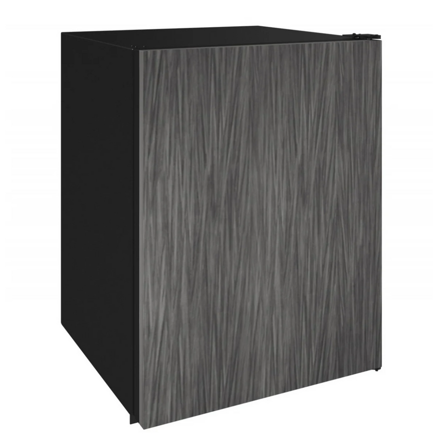 U-Line 24 Inch Compact Refrigerator with 5.3 cu. ft. Capacity, 4 Chrome Plated Wire Shelves, Convection Cooling System, Digital Touch Pad Control, Reversible Door Swing, Door Lock, ADA Compliant, and Sabbath Mode U-ADA24RINT - Open Box