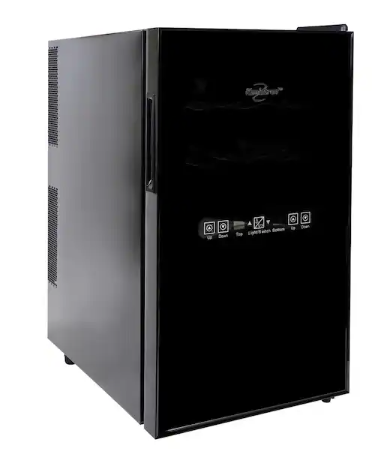 Pictures of Koolatron 18 Bottle Dual Zone Wine Cooler, Black, 1.7 cu. ft. (48L) Freestanding Wine Fridge 25135SD689 - WC18-DZ - Open Box - Neu Appliance Outlet - Discount Appliance Outlet in Austin, Tx