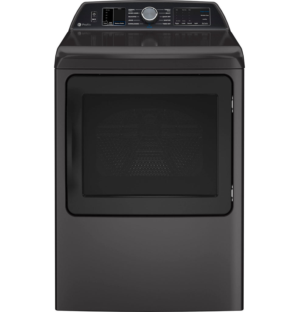 Pictures of GE Profile™ ENERGY STAR® 7.4 cu. ft. Capacity Smart aluminized alloy drum Gas Dryer with Sanitize Cycle and Sensor Dry GE9923 - PTD70GBPTDG - New In Box - Neu Appliance Outlet - Discount Appliance Outlet in Austin, Tx