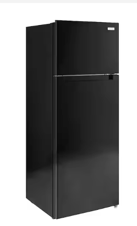 Vissani 7.2 cu. ft. Top Freezer Refrigerator in Black 251310SD887 - MDTF7BKES4 - Scratch & Dent (Moderate)