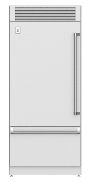 Hestan Built-In Bottom Freezer Refrigerator with Top Compressor, EvenFlow Air Circulating Technology™, Dual Variable Speed Compressors, and FreshZone™ KRPL36 - Open Box