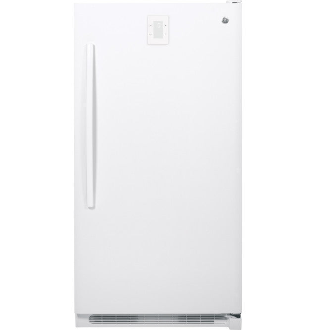 GE® ENERGY STAR® 17.3 Cu. Ft. Frost-Free Garage Ready Upright Freezer 31135SD269 - FUF17DLRWW - Scratch & Dent - Moderate