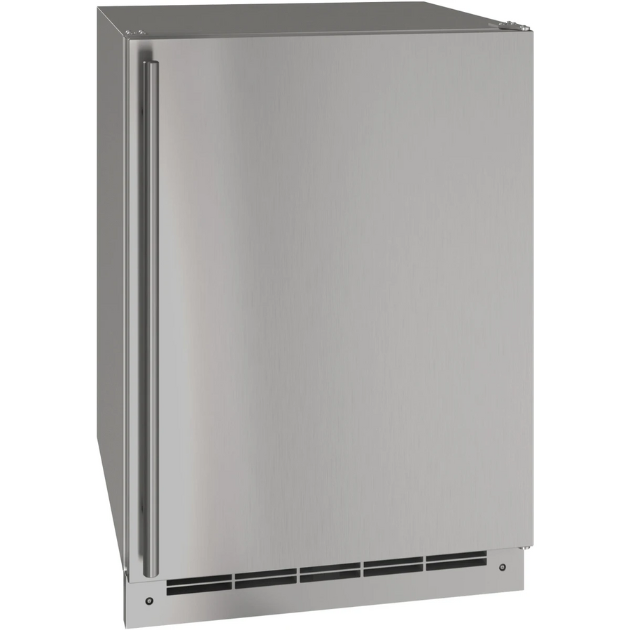 U-Line 24 Inch Outdoor Refrigerator with Convection Cooling System, Digital Touch Controls, LED Lighting, White Interior and 5.4 cu. ft. Capacity UORE124-SS01A - Open Box
