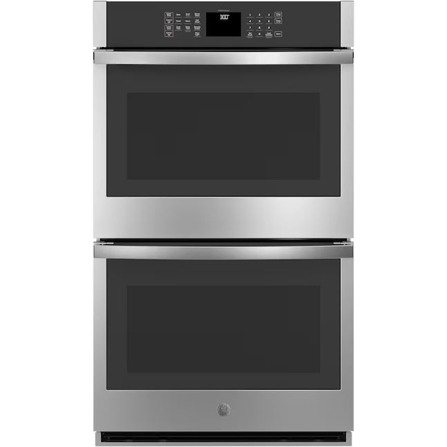 GE 30 in. Smart Double Electric Wall Oven with Self Clean in Stainless Steel JTD3000SNSS - Scratch & Dent (Minor)