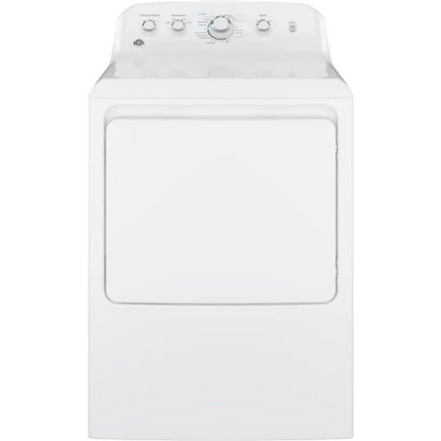 GE® 6.2 cu. ft. Capacity Aluminized Alloy Drum Electric Dryer GTX42EASJWW - Certified Refurbished