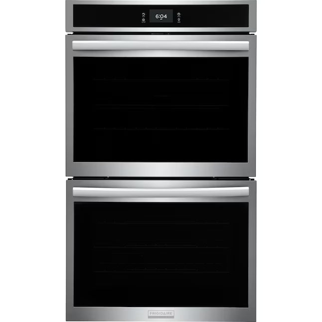 Frigidaire Gallery Stainless Steel 30" Double Electric Wall Oven with 15+ Ways To Cook, Air Fry and Air Sous Vide GCWD3067AF - Open Box