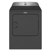Maytag Volcano Black Top Load 4.7 Cu. Ft. Pet Pro Washer with Built-In Faucet MVW6500MBK - Scratch & Dent (Moderate) and Maytag Volcano Black Pet Pro 7.0 cu. ft. Electric Dryer with XL Lint Trap and Steam 15032 - MED6500MBK - New in Box