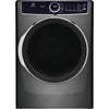 Electrolux Titanium Front Load 600 Series 4.5 Cu. Ft. Washer with Smartboost ELFW7637AT - Scratch & Dent (Minor) and Electrolux 8 cu. ft. vented Front Load Stackable 600 Series Electric Dryer in Titanium with LuxCare Dry 16245 - ELFE7637AT - Open Box