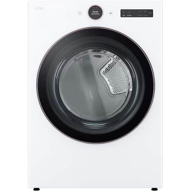 LG 7.4 cu. ft. Smart Front Load Electric Dryer with AI Sensor Dry & TurboSteam™ Technology DLEX6500W  - Open Box