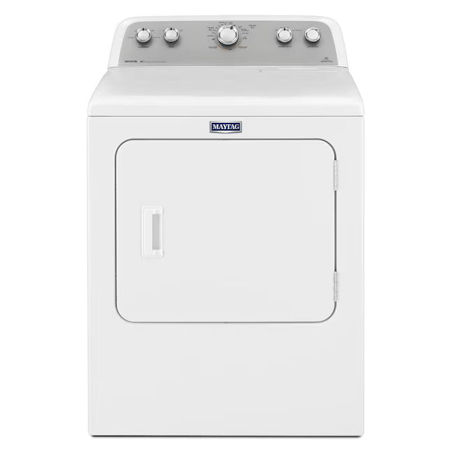 Maytag 4.2 Cu. Ft. Capacity Top Load Washer in White MTW4205SW - Scratch & Dent (Minor) and Maytag Extra Large Vented Electric Dryer in White 15033 - MEDX655DW - Certified Refurbished