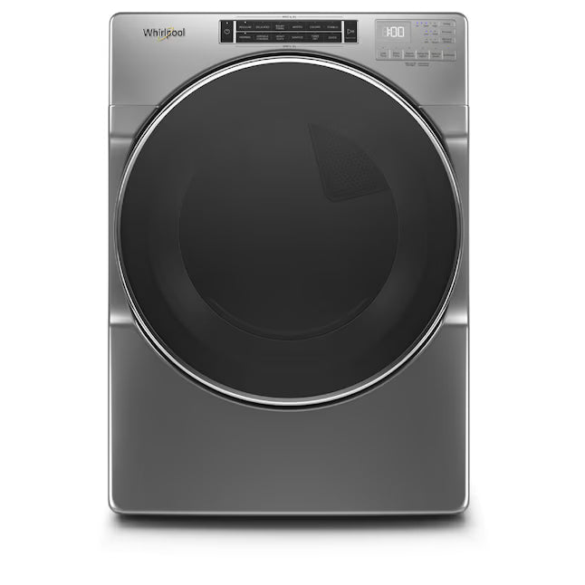 Whirlpool 7.4 cu. ft. Front Load Electric Dryer with Steam Cycles WED8620HC - Scratch & Dent (Minor)