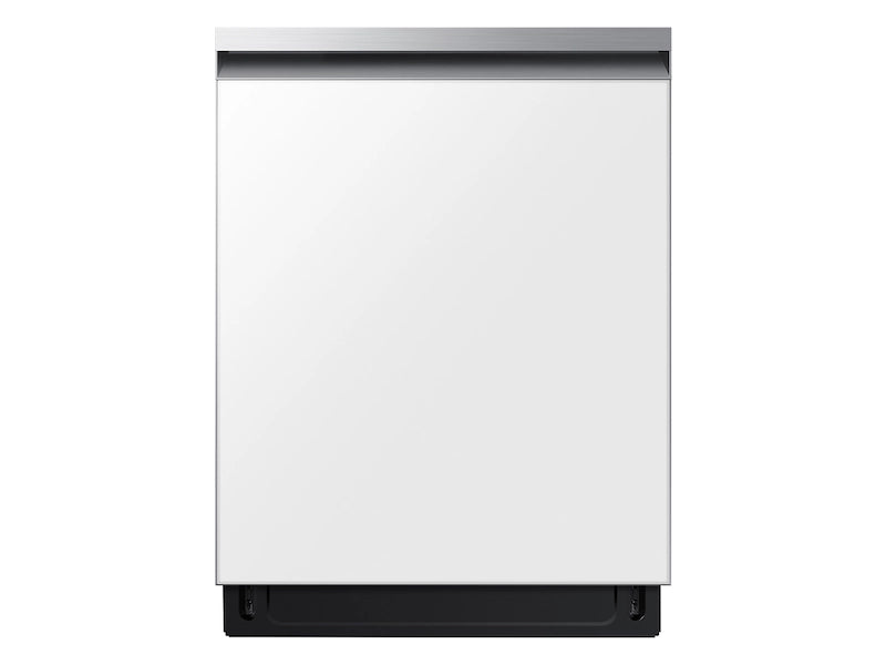 Pictures of Samsung Bespoke 24-in Top Control Built-in Dishwasher (White Glass) With Third Rack, AutoRelease Door, 46-Decibel 25SD085 - DW80CB545012 - Scratch & Dent (Minor) - Neu Appliance Outlet - Discount Appliance Outlet in Austin, Tx