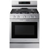 Pictures of Samsung 5-Burner Freestanding Smart Gas Range in Stainless Steel with No Preheat AirFry and Wi-Fi Enabled Convection 31131SD2 - NX60A6711SS - Scratch & Dent (Minor) - Neu Appliance Outlet - Discount Appliance Outlet in Austin, Tx