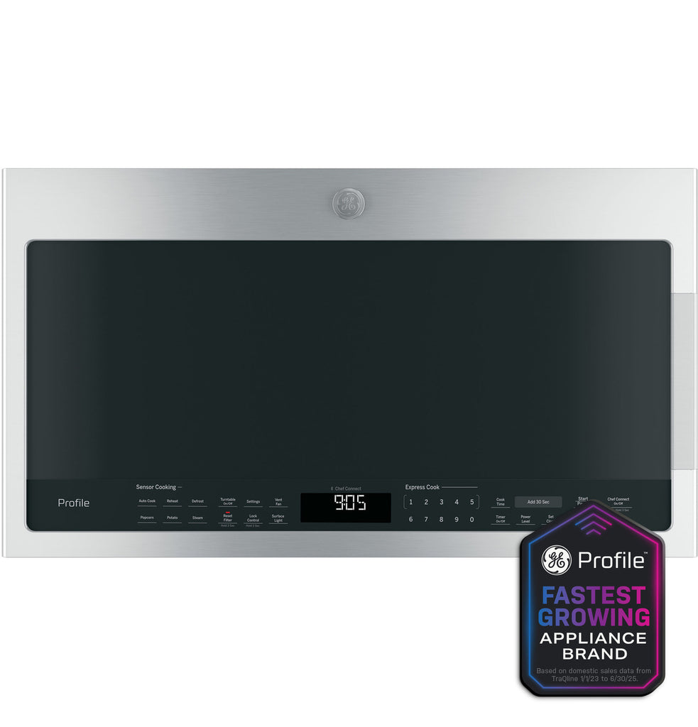 Pictures of GE Profile™ 2.1 Cu. Ft. Over-the-Range Sensor Microwave Oven 251317SD1270 - PVM9005SJSS - Open Box - Neu Appliance Outlet - Discount Appliance Outlet in Austin, Tx