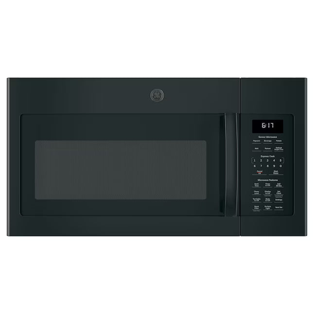 GE® 1.7 Cu. Ft. Over-the-Range Sensor Microwave Oven JVM6175DKBB - Open Box