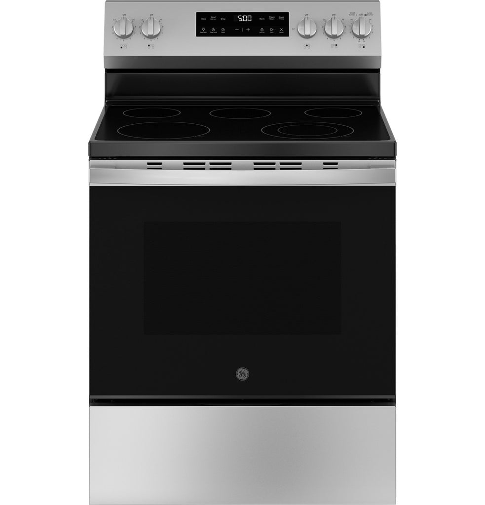 Pictures of GE® ENERGY STAR® 30" Free-Standing Electric Range GE9891 - GRF500SVSS - New In Box - Neu Appliance Outlet - Discount Appliance Outlet in Austin, Tx