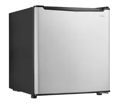 Pictures of Vissani 1.7 cu. ft. Mini Refrigerator in Stainless Steel, ENERGY STAR TSTSA49 - HVAR17GSE - New in Box - Neu Appliance Outlet - Discount Appliance Outlet in Austin, Tx