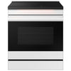 Pictures of Samsung Bespoke 6.3-cu ft, 4 Burner Air Fry Convection Oven Slide-In Single Induction Range in White Glass 251310SD916 - NSI6DB950012 - Open Box - Neu Appliance Outlet - Discount Appliance Outlet in Austin, Tx