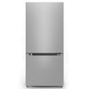 Pictures of Midea 18.7 cu. ft. Garage Ready Bottom-Freezer Refrigerator in Stainless Steel 30134SD208 - MRB19B7AST - Scratch & Dent (Major) - Neu Appliance Outlet - Discount Appliance Outlet in Austin, Tx