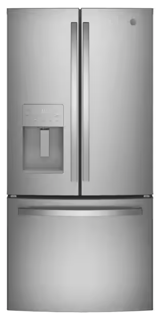 GE® ENERGY STAR® 23.6 Cu. Ft. French-Door Refrigerator 25SD032 - GFE24JYKFS - Scratch & Dent (Minor)