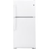 Pictures of GE® 21.9 Cu. Ft. Garage Ready Top-Freezer Refrigerator in White GE9908 - GTS22KGNRWW - New In Box - Neu Appliance Outlet - Discount Appliance Outlet in Austin, Tx